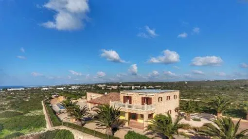 Luxury Estate in Punta Prima with superb sea views, Menorca